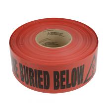 Techspan 763923 - TRAFFIC TAPE RED PLAIN