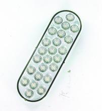 Techspan 735289 - LED LMP SLD WHT BACKUP OVAL 24-DIODES