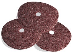 5 x 7/8 Silver Line™ AO Fiber Discs for Metal, A25