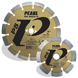 4 x .250 x 7/8, 20mm, 5/8 Pearl P5™ Tuck Point Blade, 12mm Rim