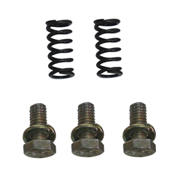 HARDWARE FOR DIAMOND PAD (2 SPRINGS, 3 HEX SCREWS,