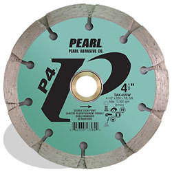 5 x .375 x 7/8, 5/8 Pearl P4™ Sandwich Tuck Point Blade, 10mm Rim