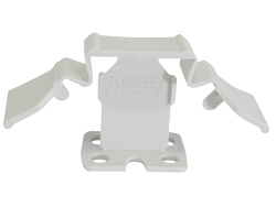 1/8&#34; to 1/4&#34; Tuscan White SeamClip™, 500/Box