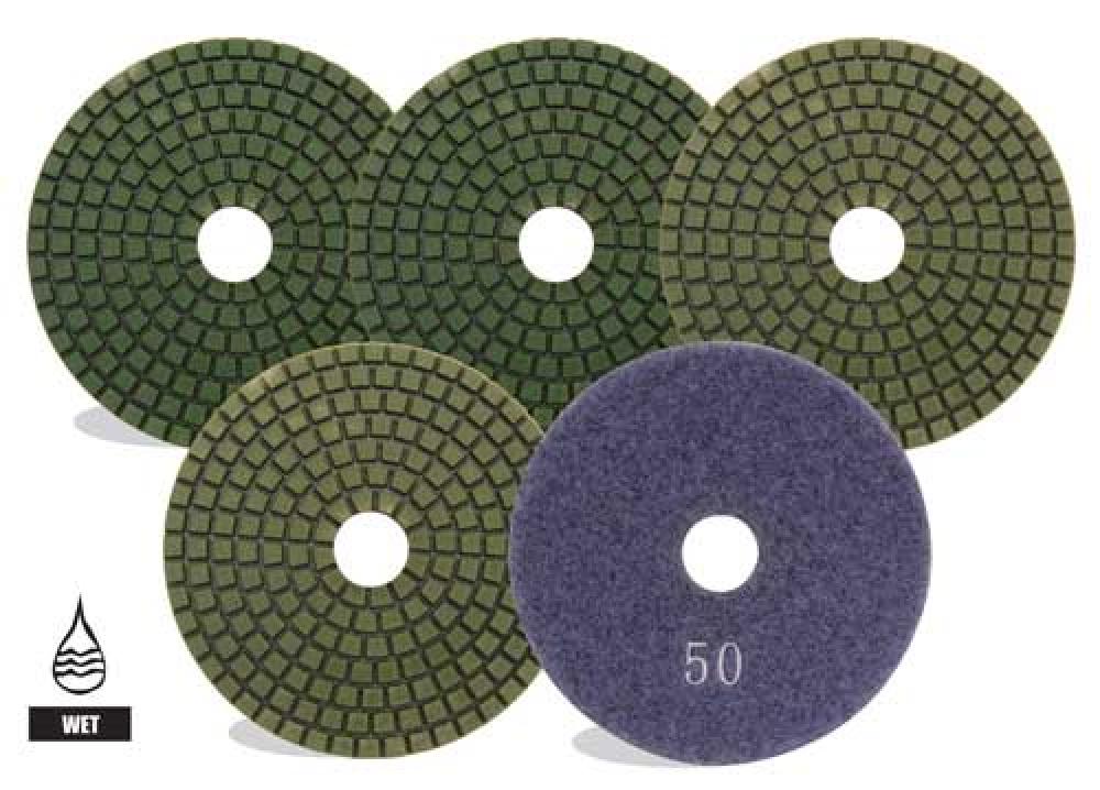 SPS4050 4&#34; 50 GRIT WET PAD POLISHING