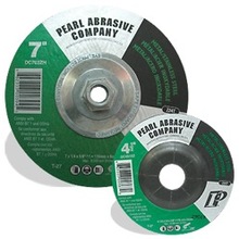 Pearl Abrasive Co. DC701PZH - 7" X 1/8 X 5/8-11 Zirconia Depressed Center Wheels, Z24T, Pipeline