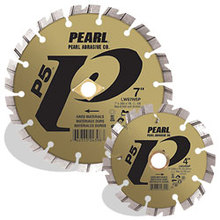 Pearl Abrasive Co. LW12NSP - 12 x .125 x 1, 20mm Pearl P5™ Hard Materials Segmented Blade, 15mm Rim