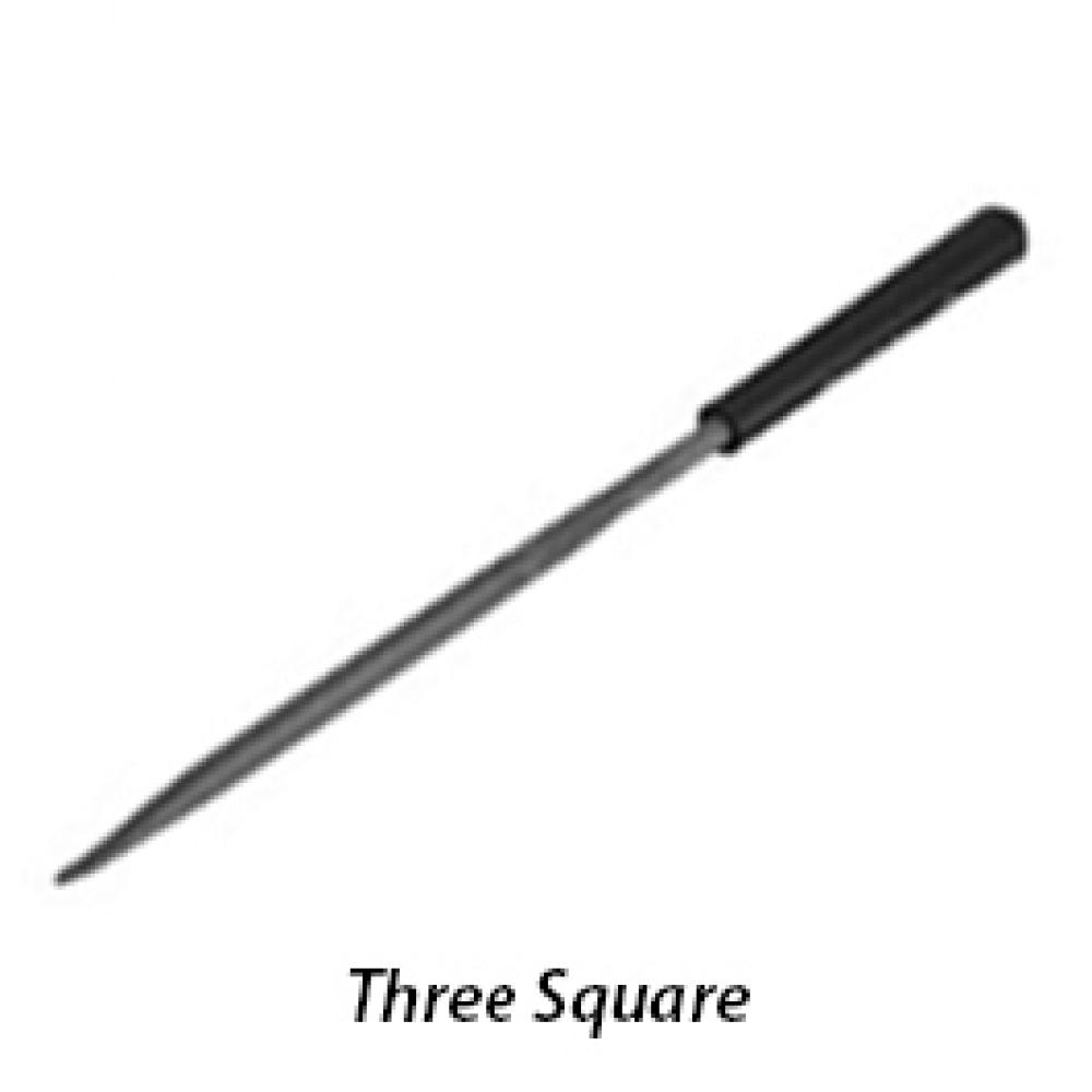 THREE SQUARE DIAMOND NDLE FILE