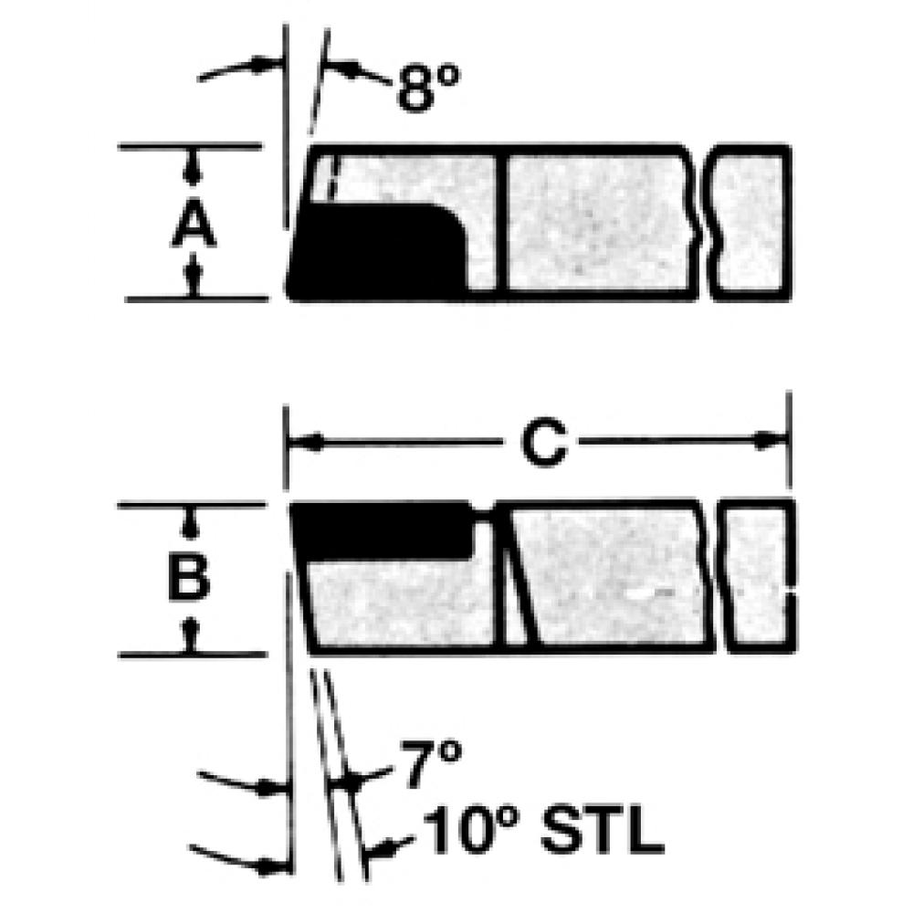 BRAZED TOOL AR10 C5