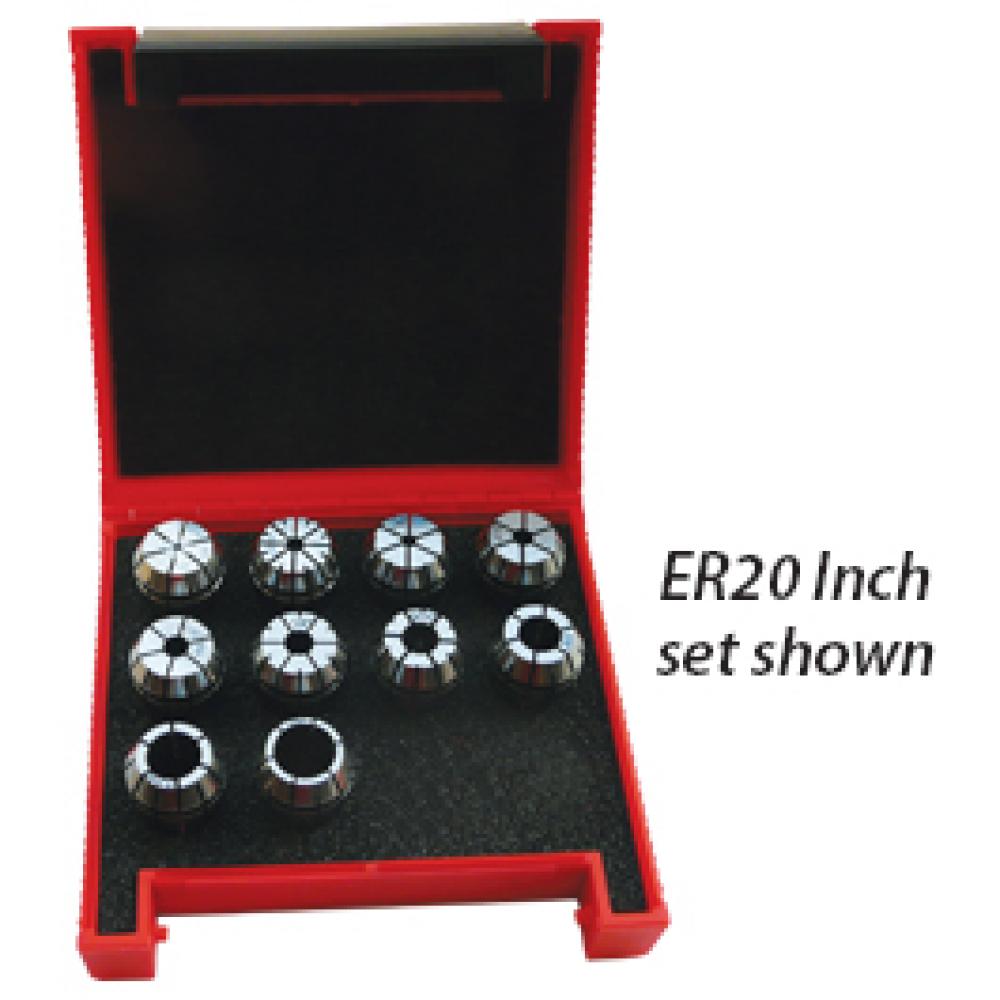 ER32 11 PCE COLLET SET (1/8 TO 3/4)