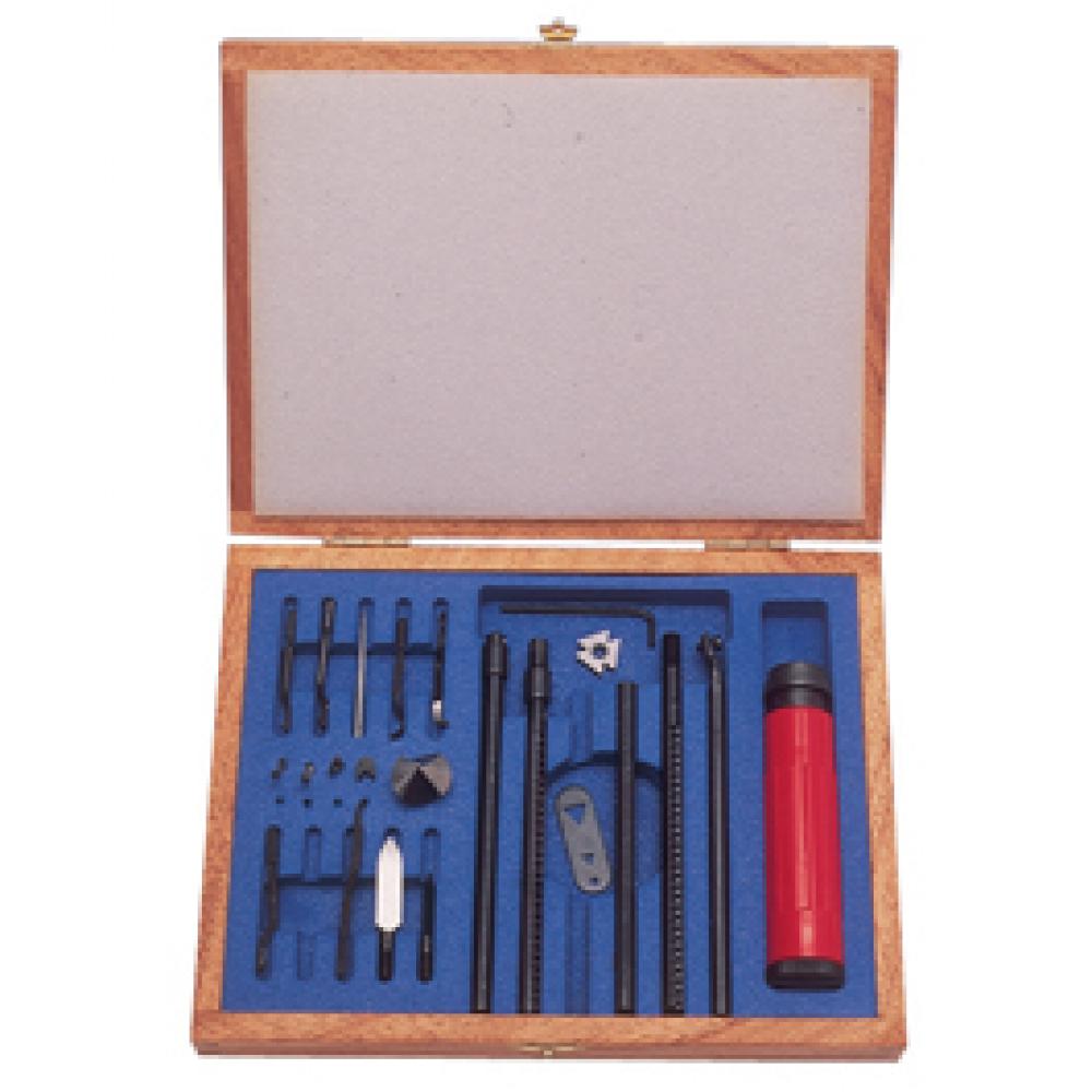 KIT &#34;KWC&#34; SHAVIV WOODEN CASE W/ CLASSIC HANDLE