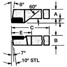 KAR Industrial Inc. 313353 - BRAZED TOOL GL16 C2