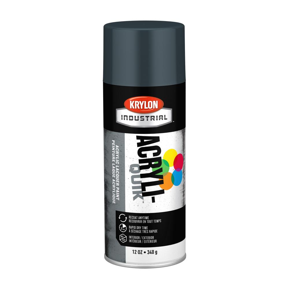 Krylon Industrial Acryli-Quik, Shadow Gray, 12 oz.