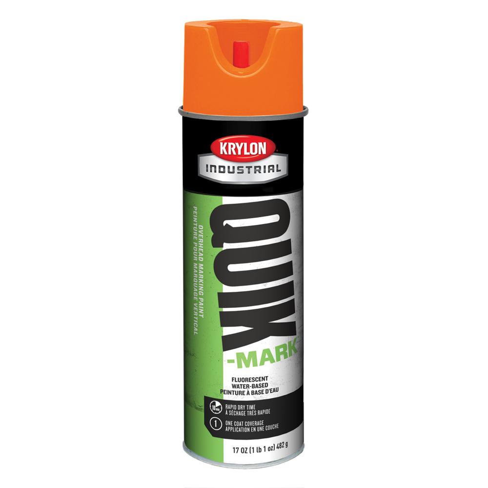 Quik-Mark Overhead Marking Chalk, Fluorescent Orange