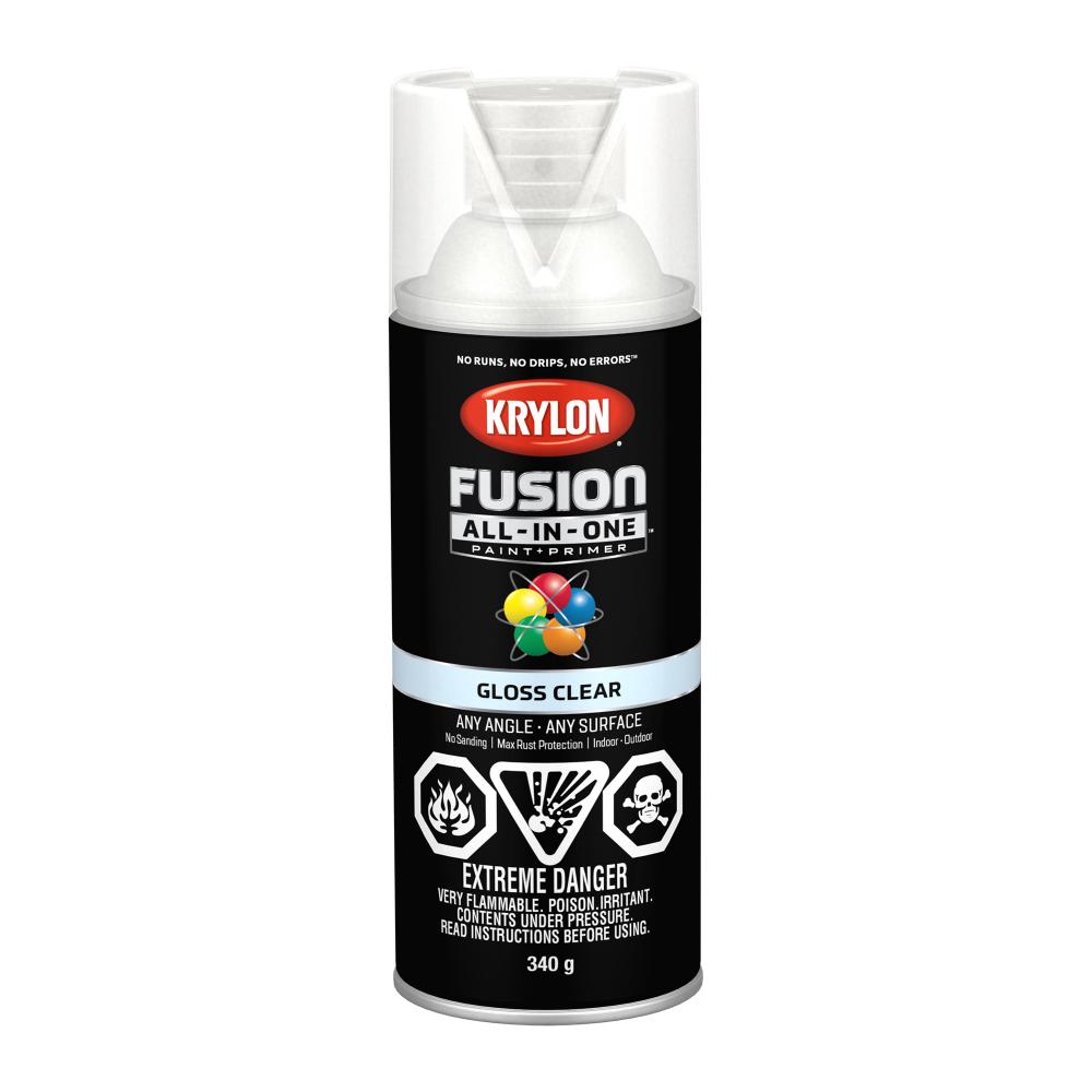 Krylon® Fusion All-In-One™ Clear, Gloss , 340 g