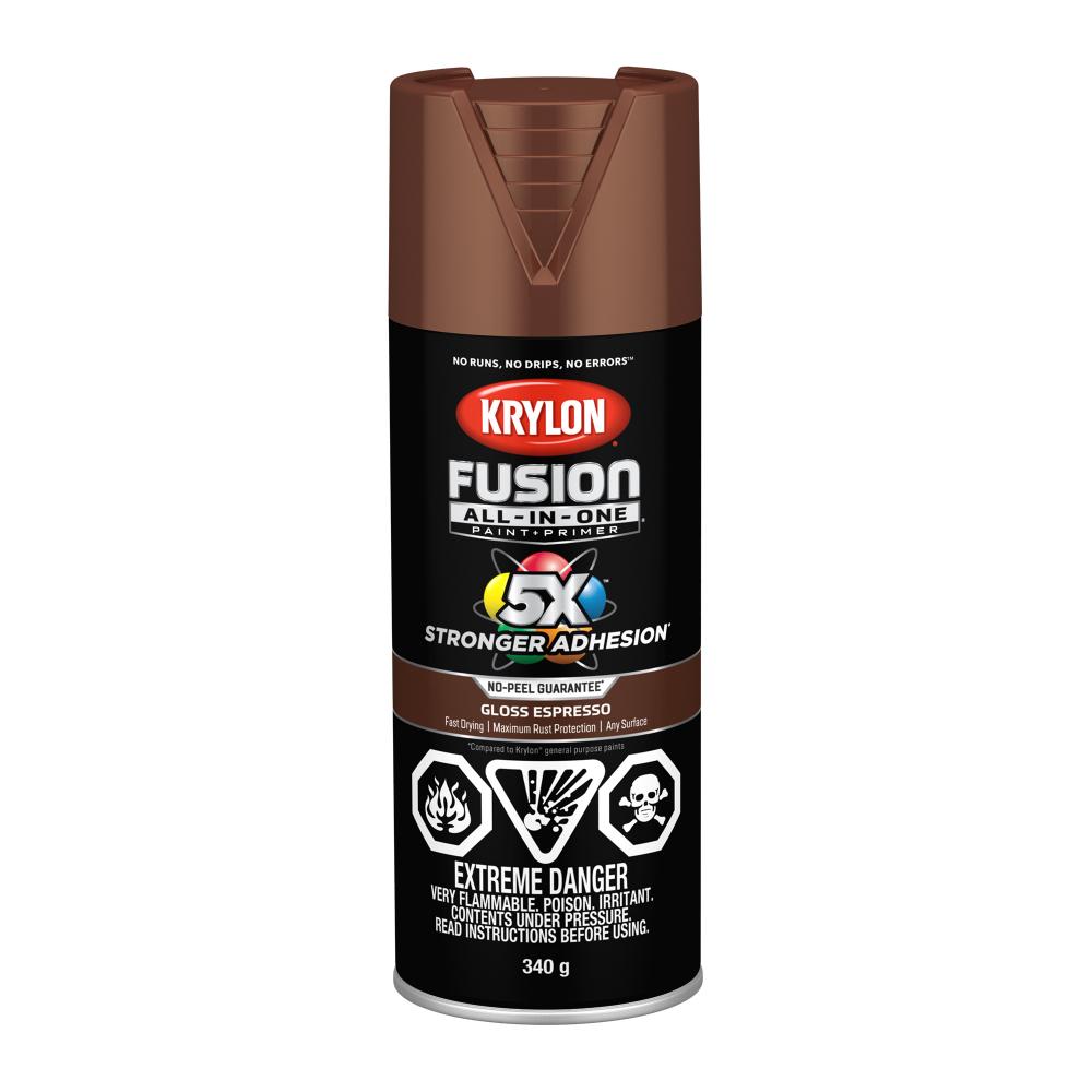 Krylon® Fusion All-In-One™ Gloss, Espresso, 340 g