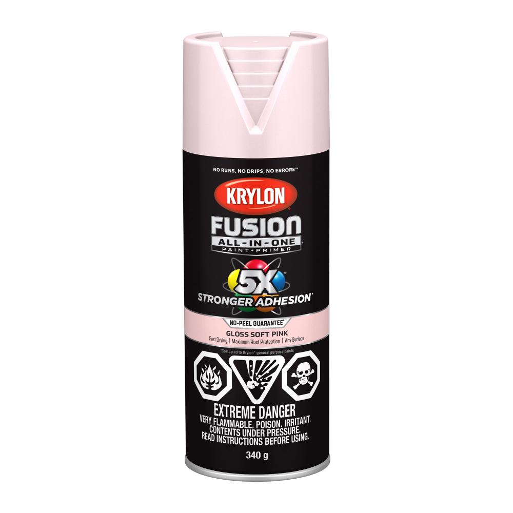 Krylon® Fusion All-In-One™ Gloss, Pink Blush, 340 g