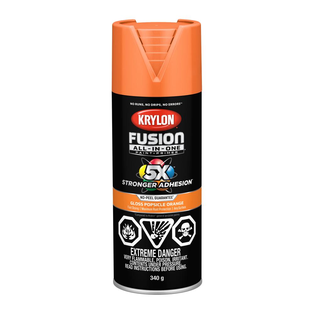 Krylon® Fusion All-In-One™ Gloss, Popsicle Orange, 340 g