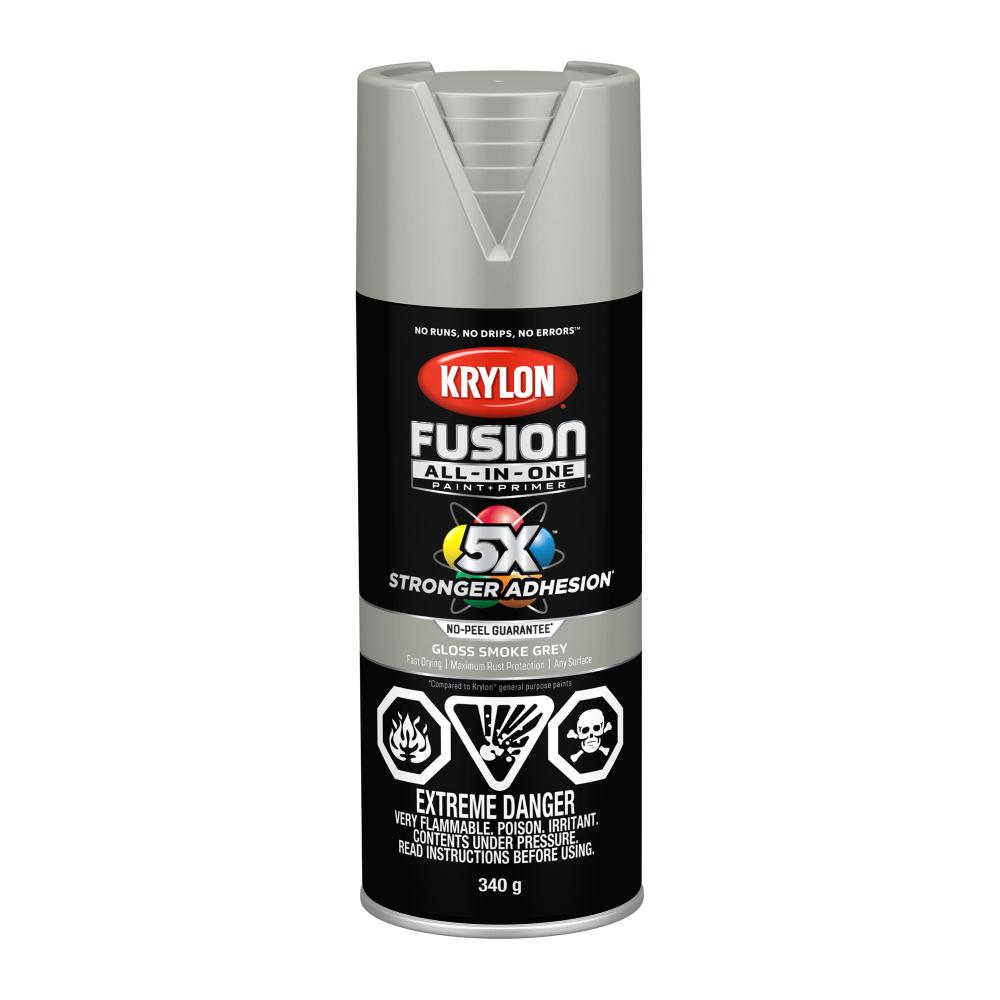 Krylon® Fusion All-In-One™ Gloss, Smoke Gray, 340 g