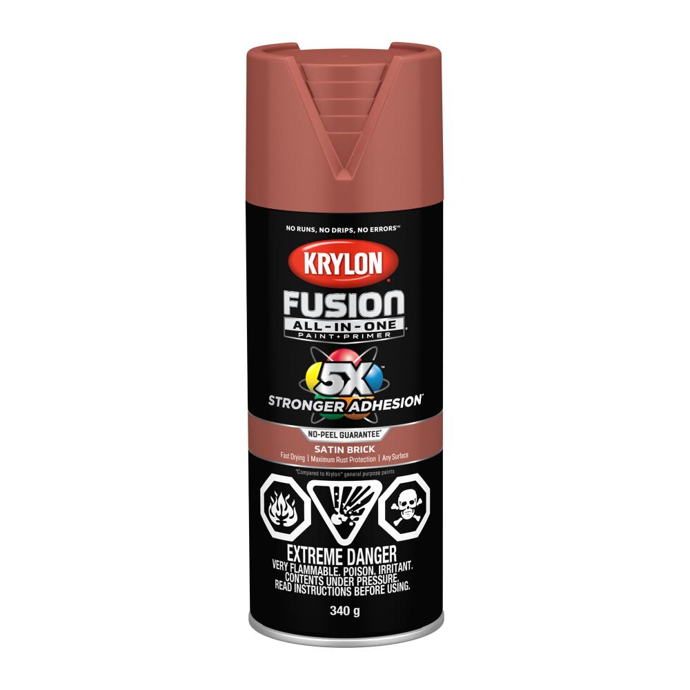 Krylon® Fusion All-In-One™ Satin, Brick, 340 g