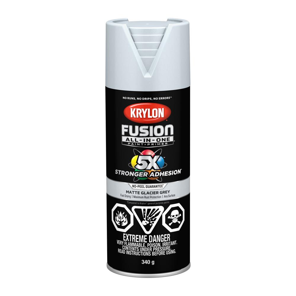 Krylon® Fusion All-In-One™ Matte, Glacier Gray, 340 g