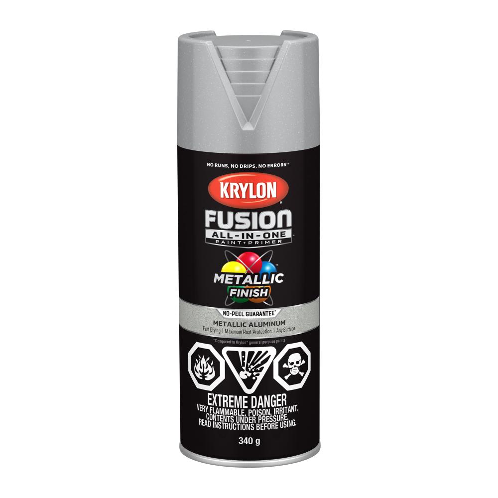 Krylon® Fusion All-In-One™ Metallic, Aluminum, 340 g