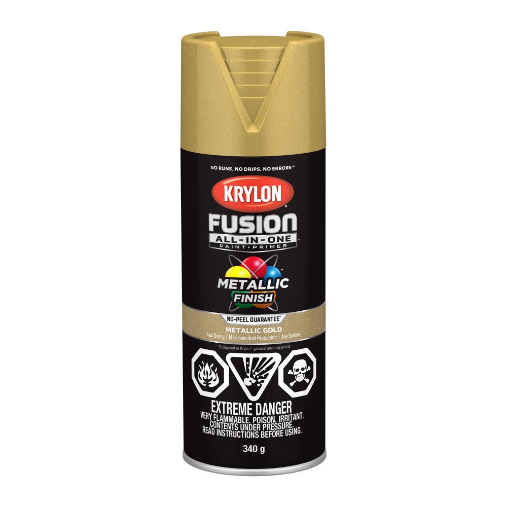 Krylon® Fusion All-In-One™ Metallic, Gold, 340 g