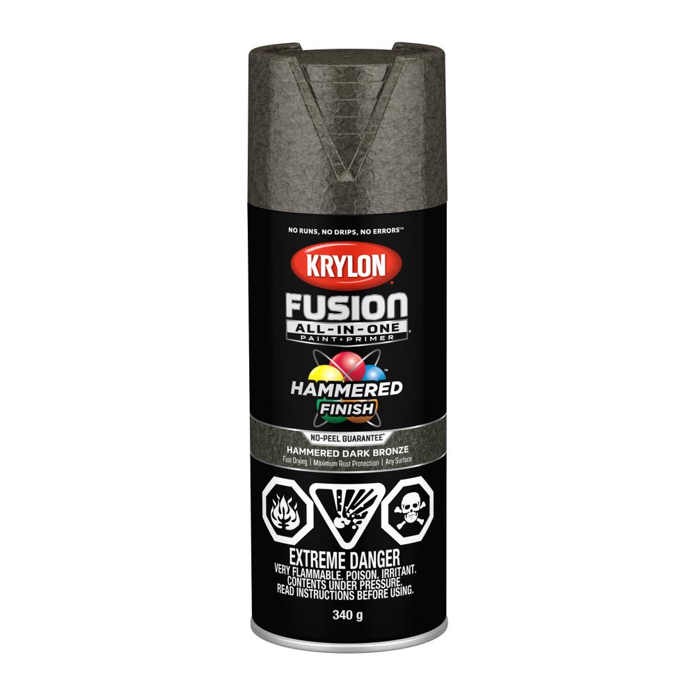 Krylon® Fusion All-In-One™ Hammered, Dark Bronze, 340 g