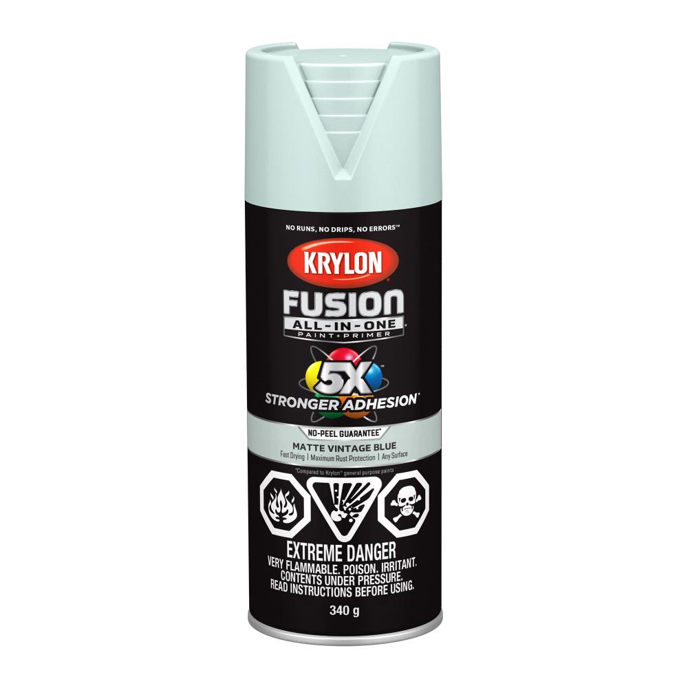 Krylon® Fusion All-In-One™ Matte, Vintage Blue, 340 g