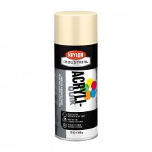 Krylon K01506A07 - Krylon Industrial Acryli-Quik, Gloss, Almond, 12 oz.