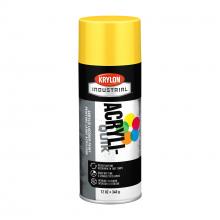 Krylon K01806A07 - Krylon Industrial Acryli-Quik, Gloss, Sun Yellow, 12 oz.