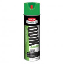 Krylon K04005000 - Quik-Mark Overhead Marking Chalk, Fluorescent Green