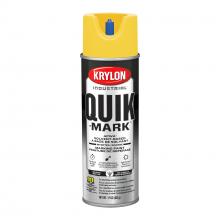 Krylon A03823007 - Krylon Industrial Quik-Mark Solvent-Based Inverted Marking Paint, Safety Yellow, 17 oz.