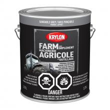 Krylon 419810008 - Krylon® Farm & Implement Paint Brush On, Gray Sandable Primer, 3.78 L