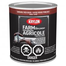 Krylon 420400008 - Krylon® Farm & Implement Brush On Primer, Sandable Red Oxide, 946 mL