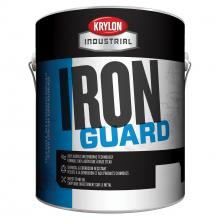 Krylon K11001801-16 - Krylon Industrial Iron Guard Water-Based Acrylic Enamel, Flat, Red Primer, 1 Gallon