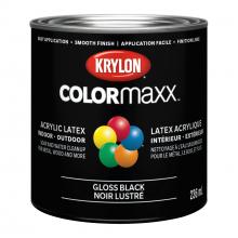 Krylon 456050007 - GLOSS BLACK - HALF PINT