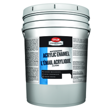 Krylon K000Z6843-20 - Krylon Industrial Waterborne Acrylic Enamel, Gloss, Neutral Base, 5 Gallon