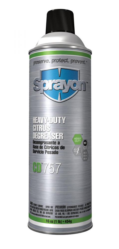 Sprayon CD757 Heavy Duty Citrus Degreaser, 16 oz.