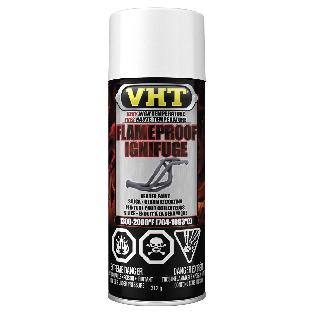 VHT Flameproof Coating, Flat, White, 11 oz.