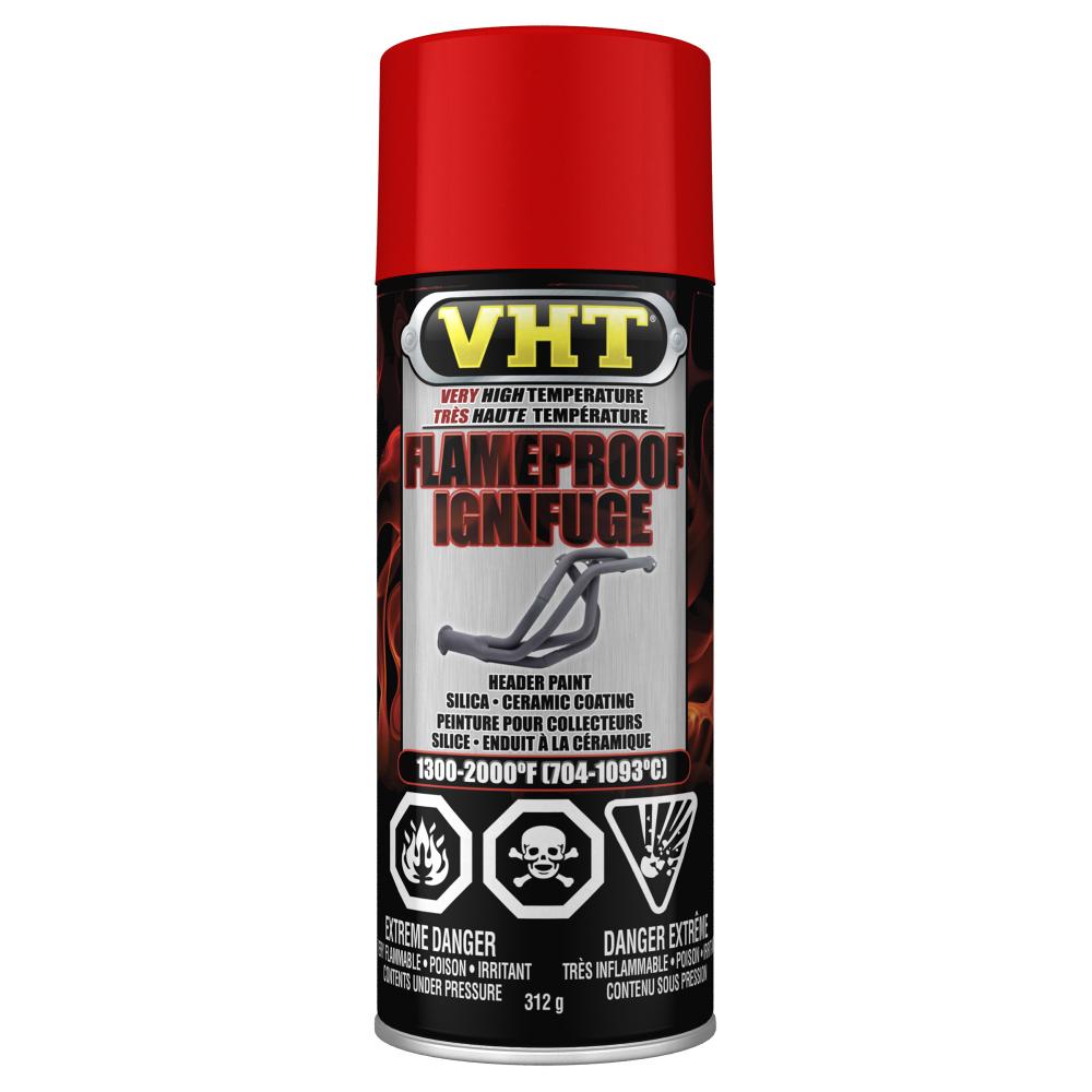 VHT Flameproof Coating, Flat, Red, 11 oz.