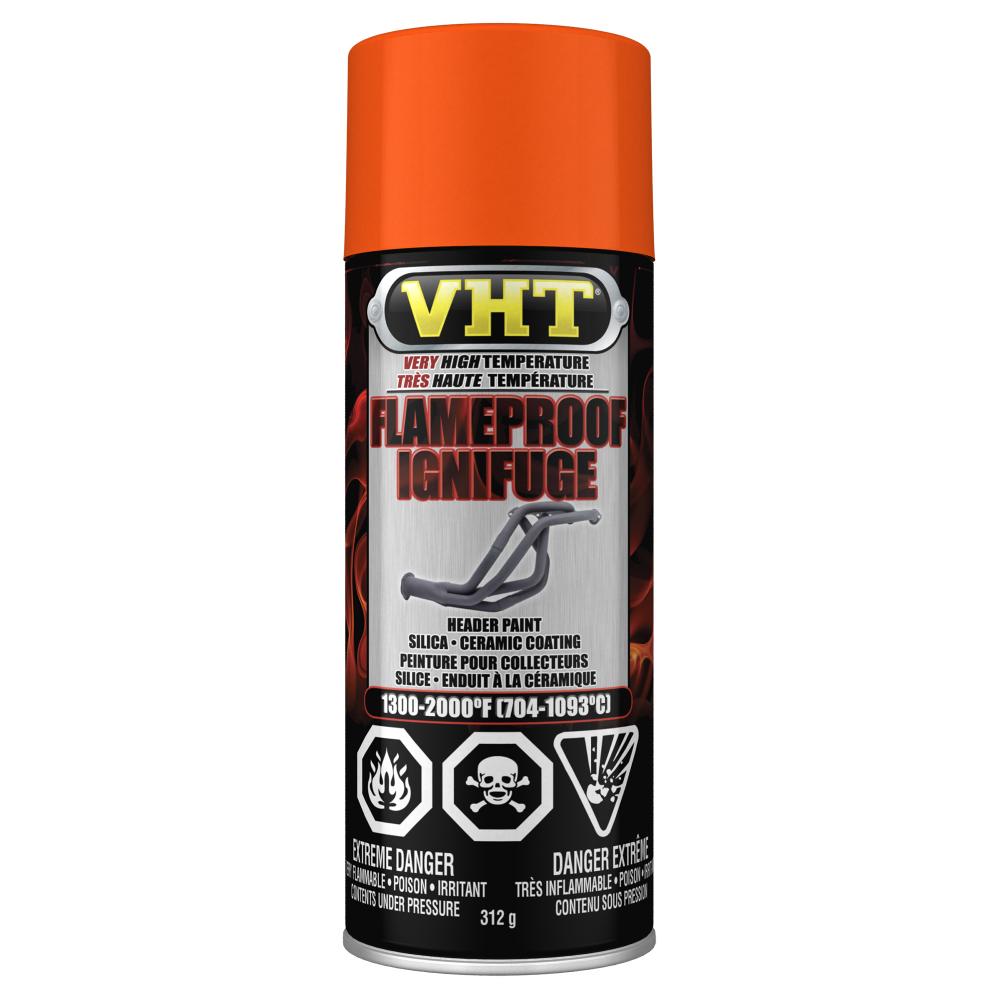 VHT Flameproof Coating, Flat, Orange, 11 oz.