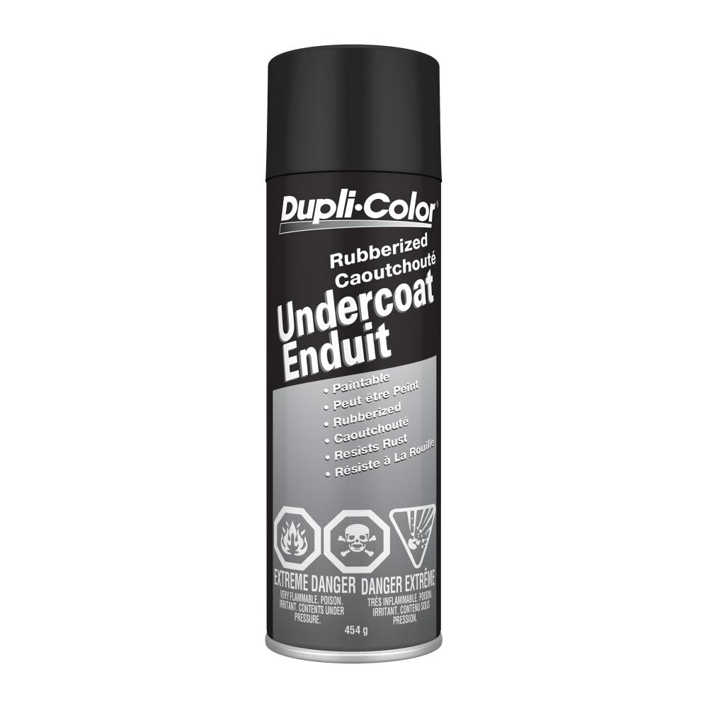 Dupli-Color Professional Rubberized Undercoat, Black, 16 oz.