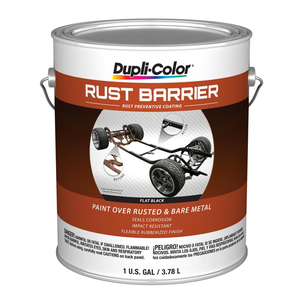 Dupli-Color® Rust Barrier, Flat, Black, 3.78 L