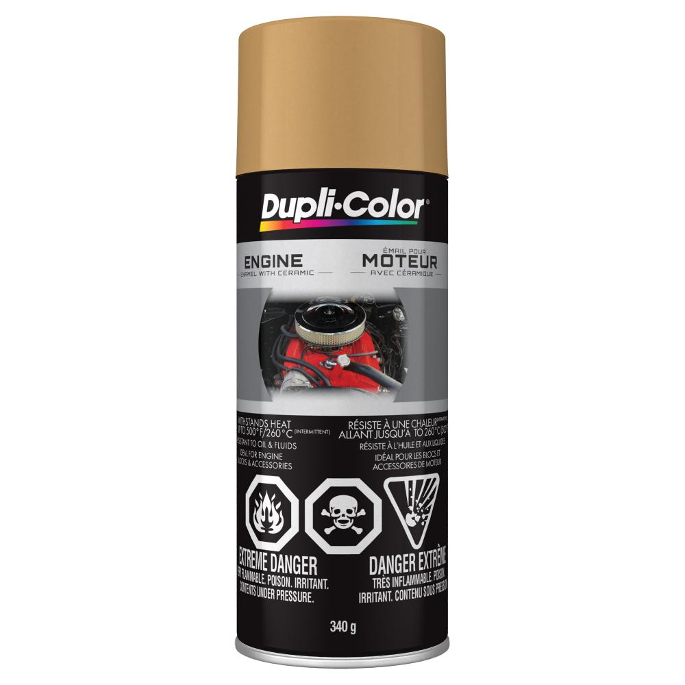 Dupli-Color Engine Enamel with Ceramic, Cummins Beige, 12 oz.