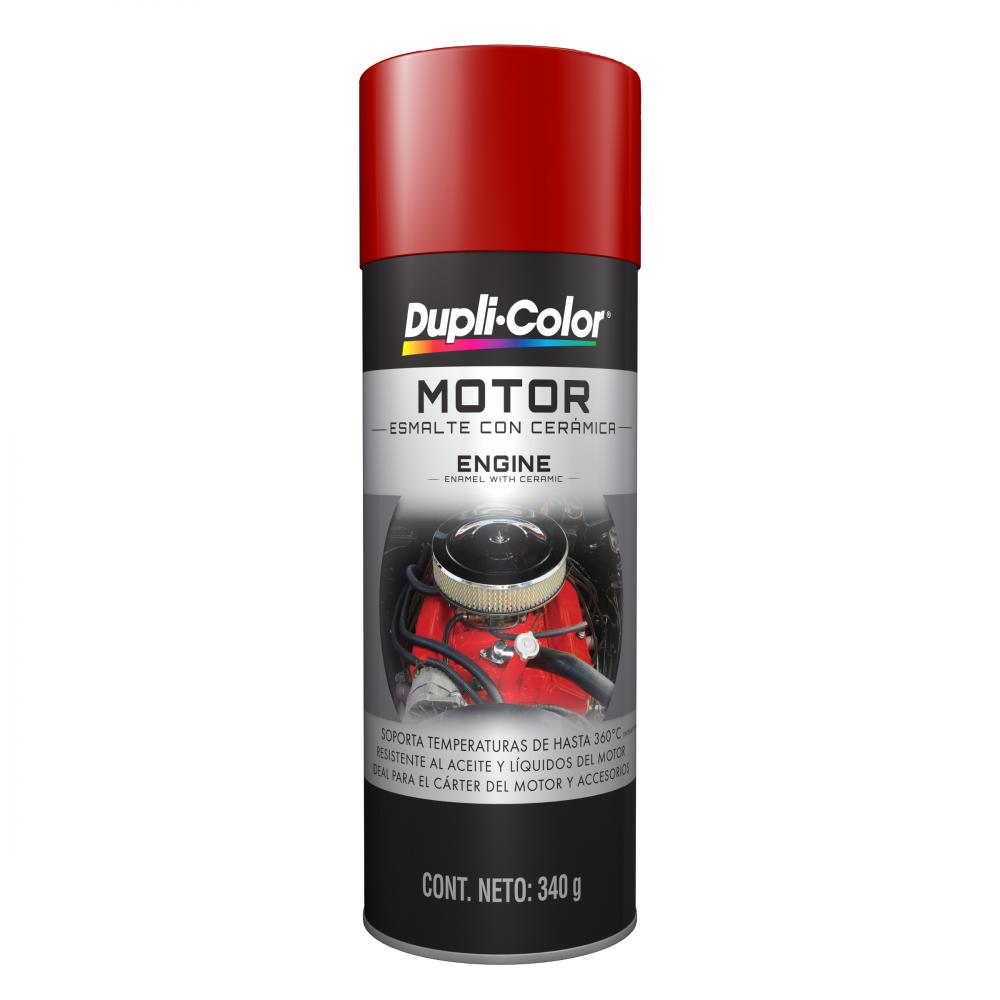 Dupli-Color Engine Enamel with Ceramic, Gloss, Ford Red, 12 oz.