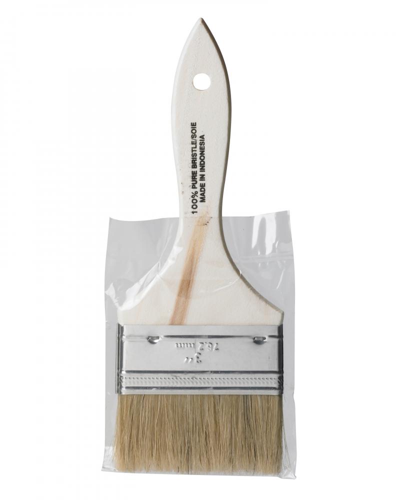 Rubberset White China Chip Brush, 3 in.