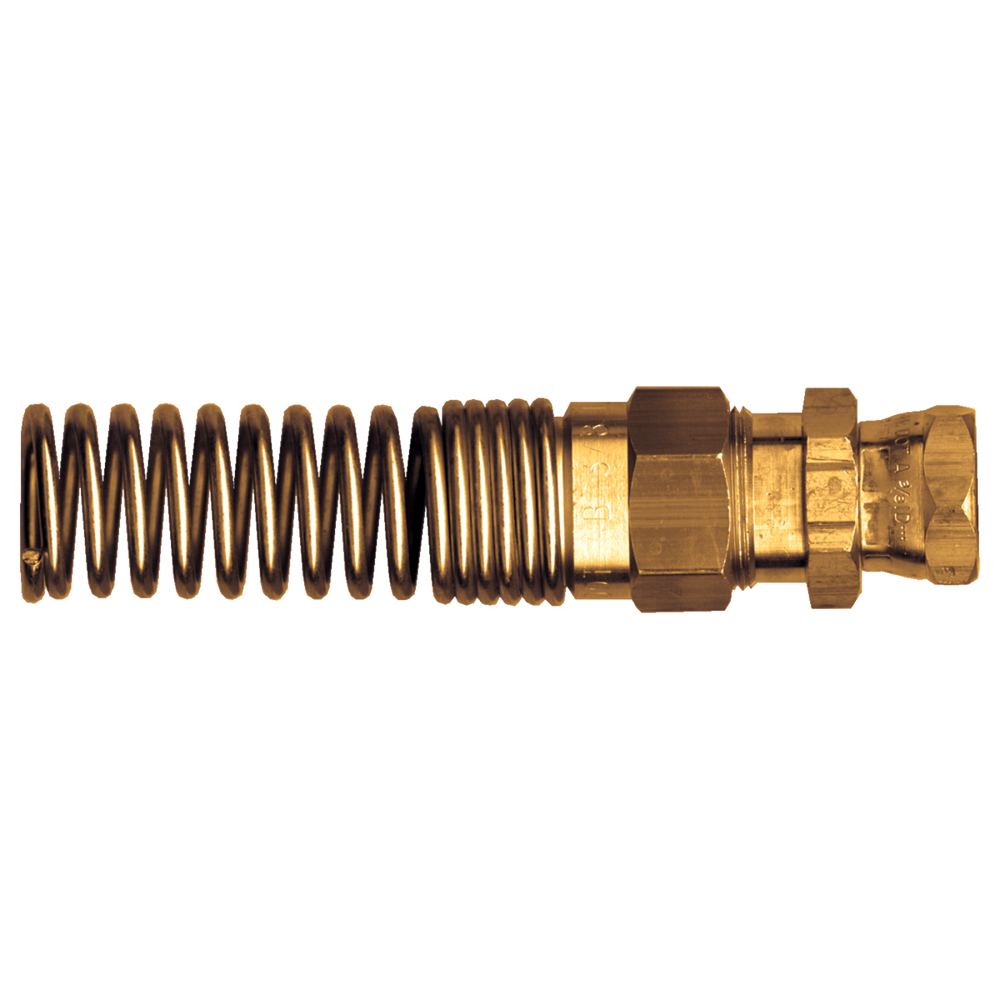 COUPLER ASSEMBLY WITH SPRING