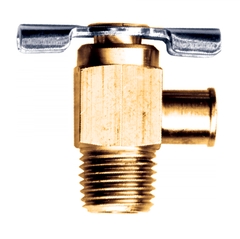 90° SHUT OFF WITH SPOUT