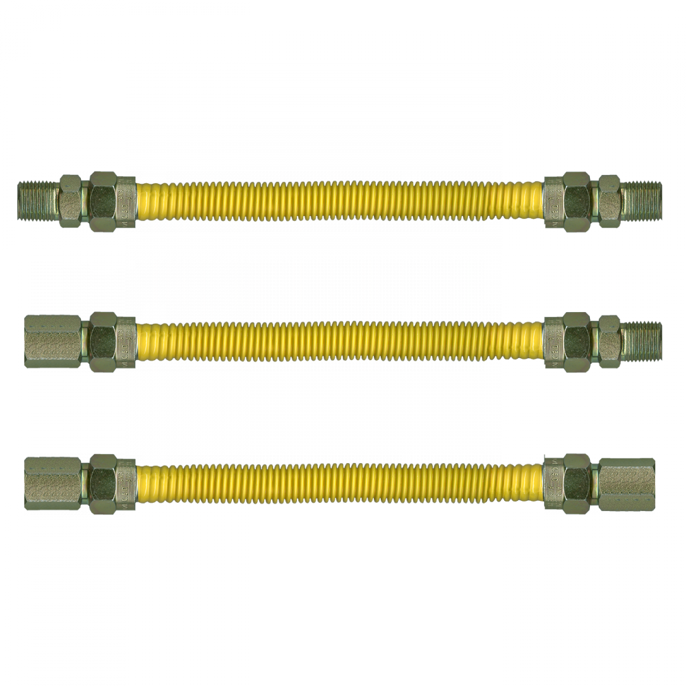 1/4 ID (3/8 OD) SS FOR STATIONARY APPLIANCES 3/8 PIPE