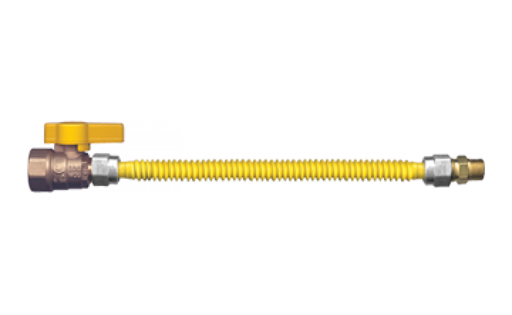 3/8 ID (1/2 OD) SS FOR STATIONARY APPLIANCES 3/8 PIPE